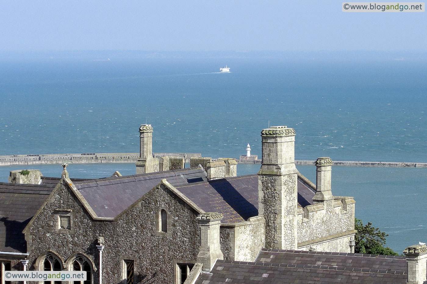 Dover Castle - France, just 20 miles away